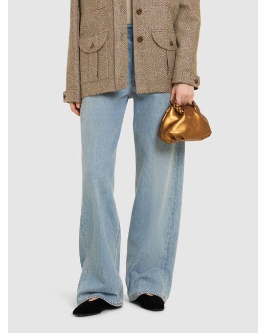 Hereu Lvr Exclusive Bombon メタリックバッグ Brown