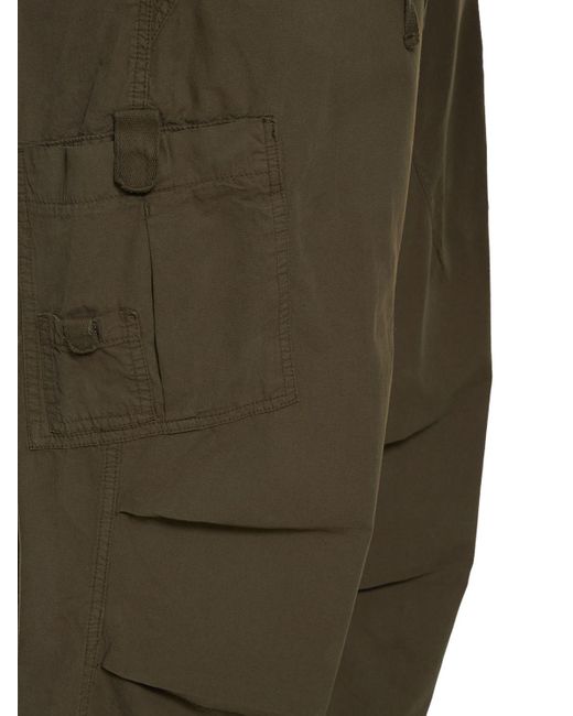 Jaded London Green Oversize Military Cargo Pants for men