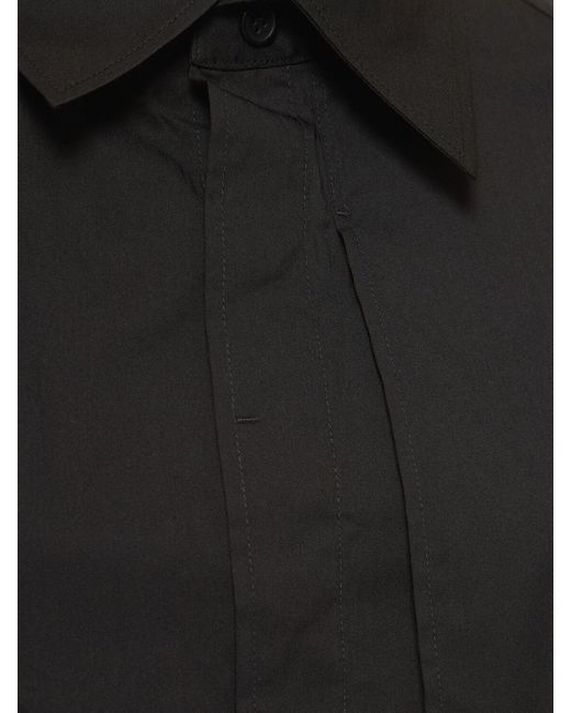 Camicia in misto cotone di Y-3 in Black