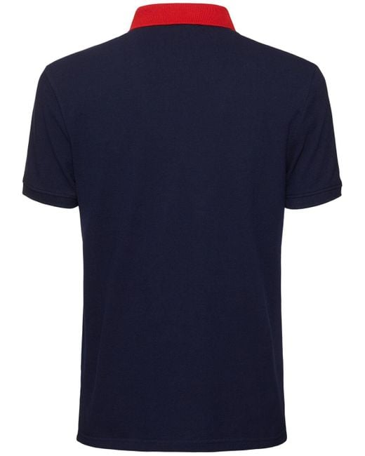 Hombre Polo De Algodón Sergio Tacchini de hombre de color Blue