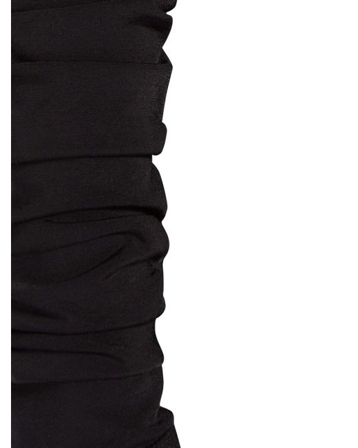 Balenciaga Black Oberteil Aus Nylonmischgewebe