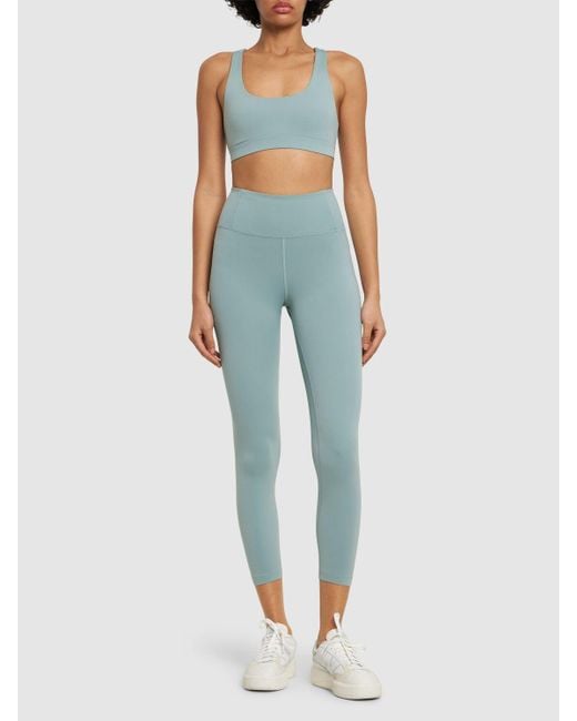 GIRLFRIEND COLLECTIVE Blue Float Seamless High-Rise 7/8 Leggings