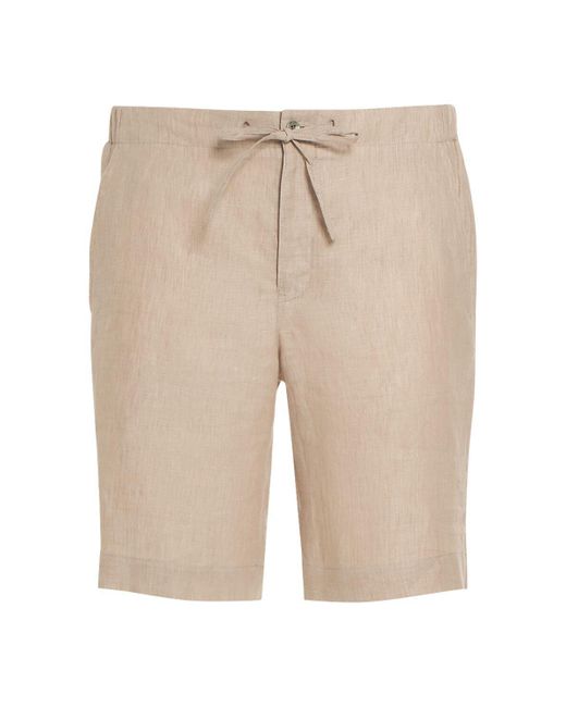 Loro Piana Natural Solaire Linen Shorts for men