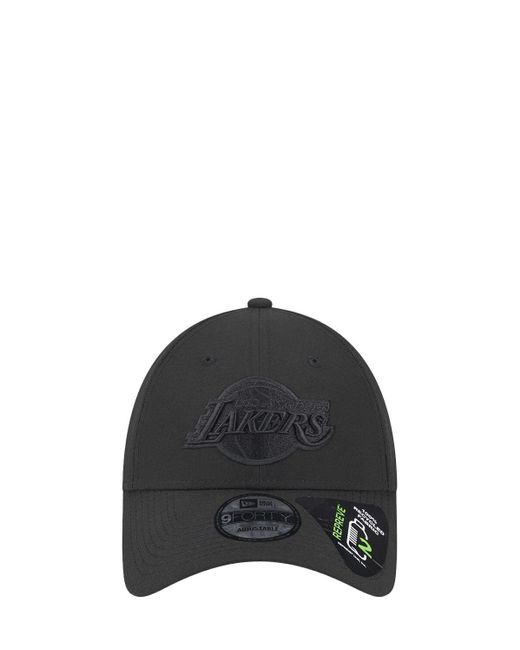 KTZ Black 9Forty Reprieve La Lakers Hat for men