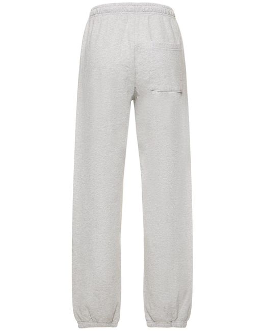 Pantalones deportivos de algodón Sporty & Rich de color White