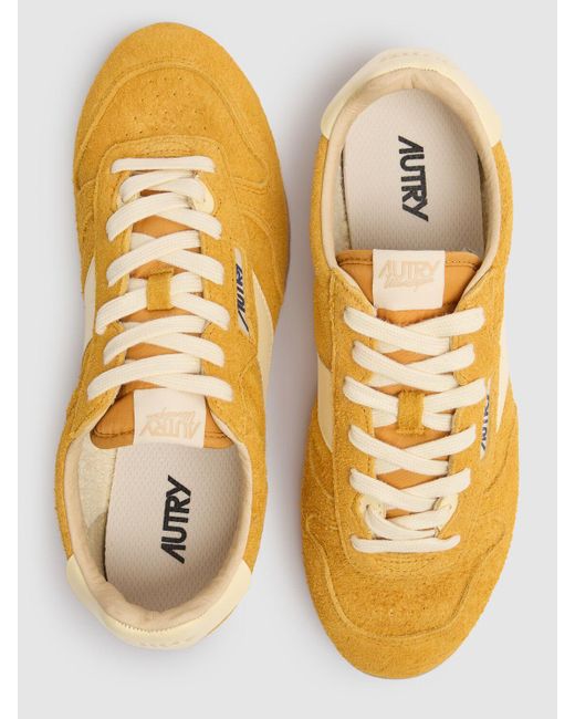 Autry Windspin Low スニーカー Yellow