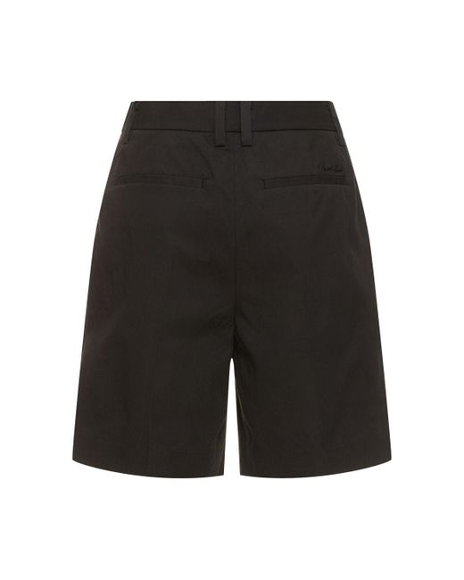 DUNST Black Bermuda Chino Shorts