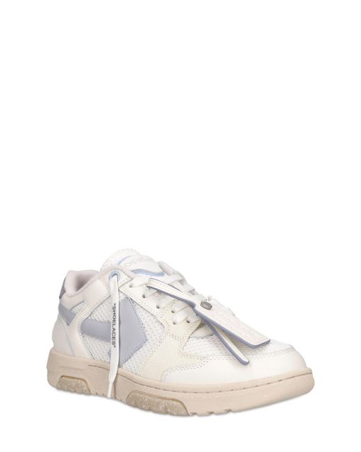 Sneakers slim out of office de piel 20mm Off-White c/o Virgil Abloh de color White