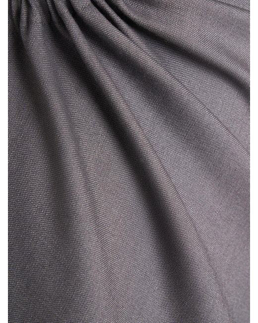 ★Max Mara★Navonaウエストラップロングスカート Max Mara Navonaウエストラップロングスカート グレー | Lyst