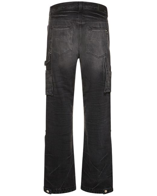 Amiri Cotton Carpenter Jeans in Gray for Men | Lyst