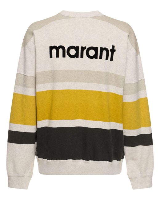 Isabel Marant Gray Meyoan Cotton Blend Sweatshirt for men