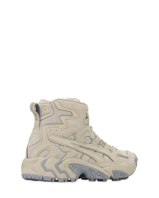 Asics Leather Gel-nandi Mt Sneaker Boots in Sand (Natural) for Men | Lyst