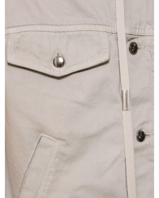 Blouson en coton à 5 poches patrick Ann Demeulemeester pour homme en coloris White
