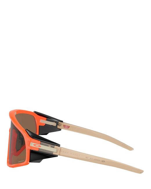 Oakley Orange Latch Tm Panel Mask Sunglasses