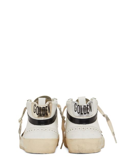Golden Goose Deluxe Brand Multicolor 20mm Mid Star Leather Sneakers