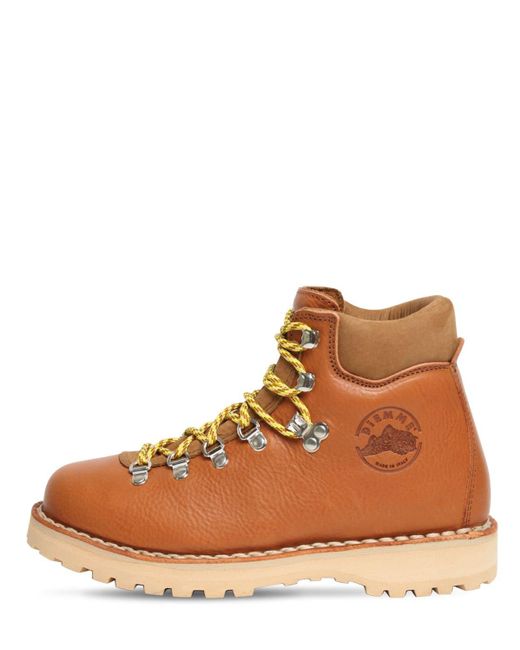 Diemme 20mm Leather Hiking Boots in Tan (Brown) - Lyst