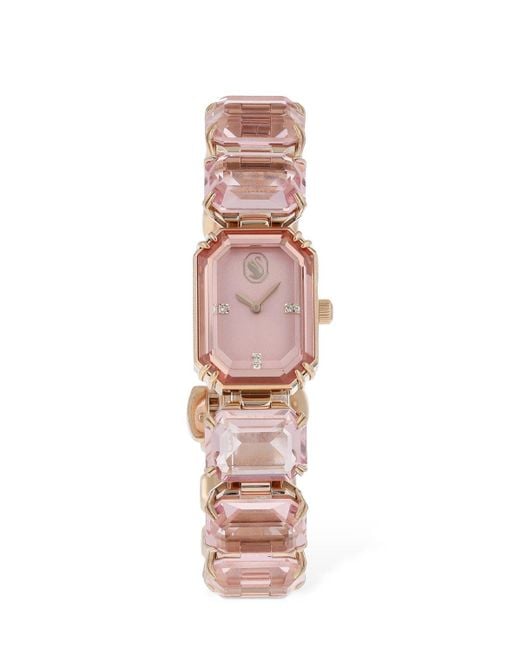 Swarovski Pink Uhr "millenia"