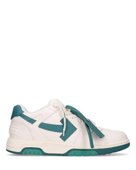 Mens Shoes Trainers Low-top trainers Off-White c/o Virgil Abloh Out Of Office Calf Leather in White for Men 