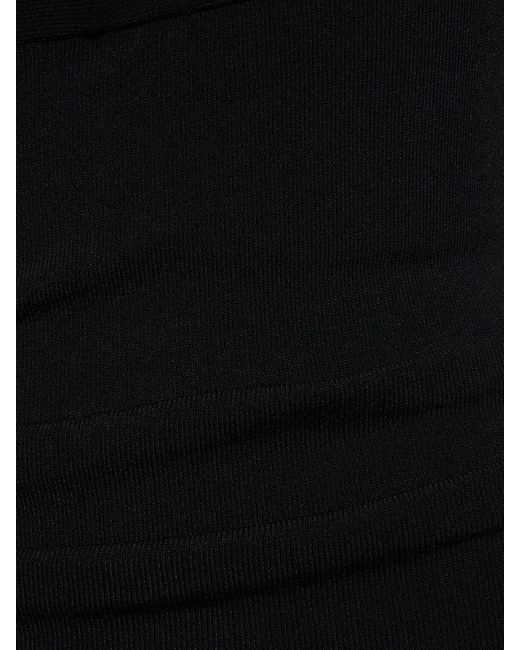 Top in maglia di viscosa di Totême  in Black