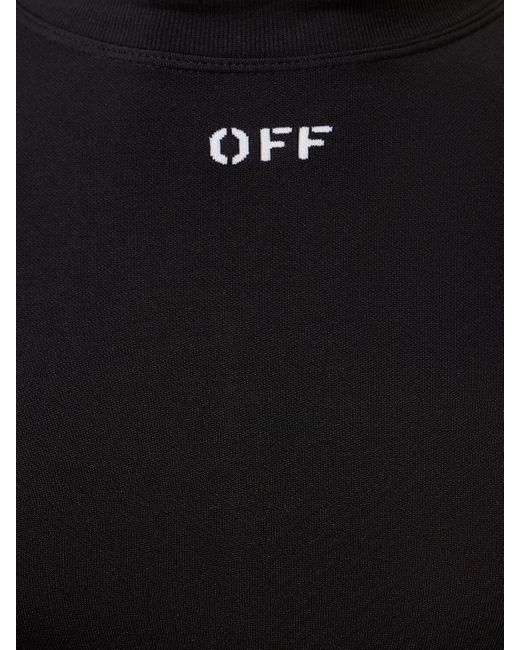 Off- haut noir à logos Off-White c/o Virgil Abloh en coloris Black