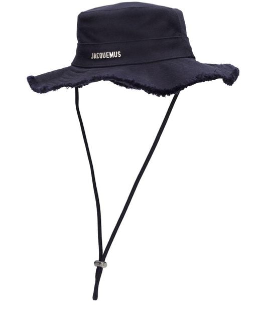 Jacquemus Blue Le Bob Artichaut Cotton Bucket Hat for men
