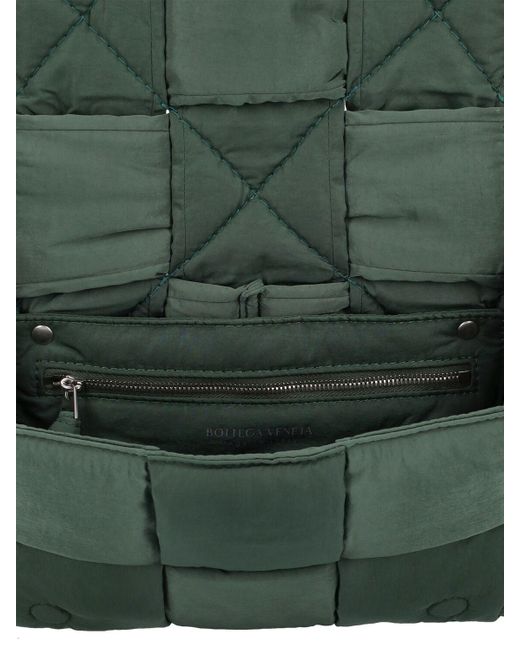 Bottega Veneta Green Cassette Small Padded Tech Crossbody Bag for men
