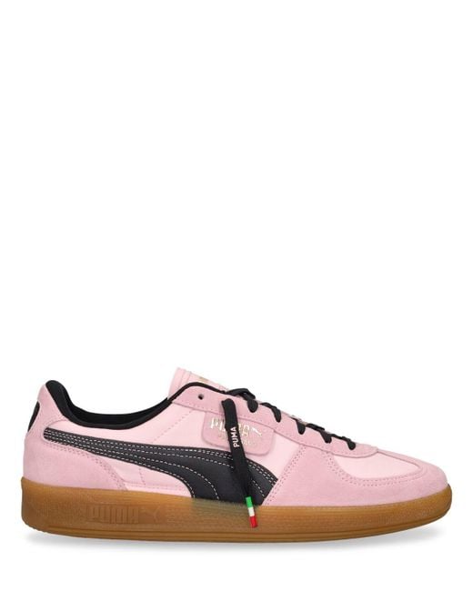 PUMA Pink Palermo F.C. Sneakers for men