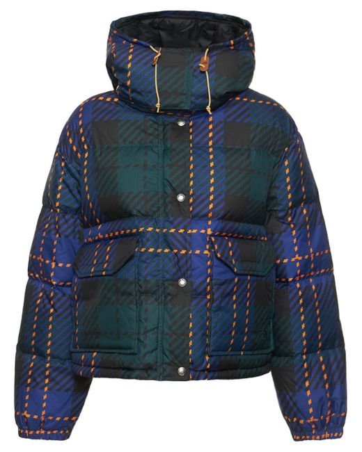 The North Face Printed 71 Sierra Down Jacket in Purple,Green (Blue ...