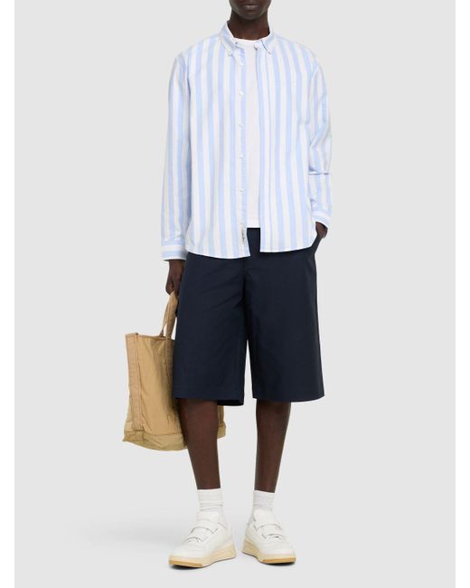 メンズ Carhartt Dillion オックスフォードシャツ Blue
