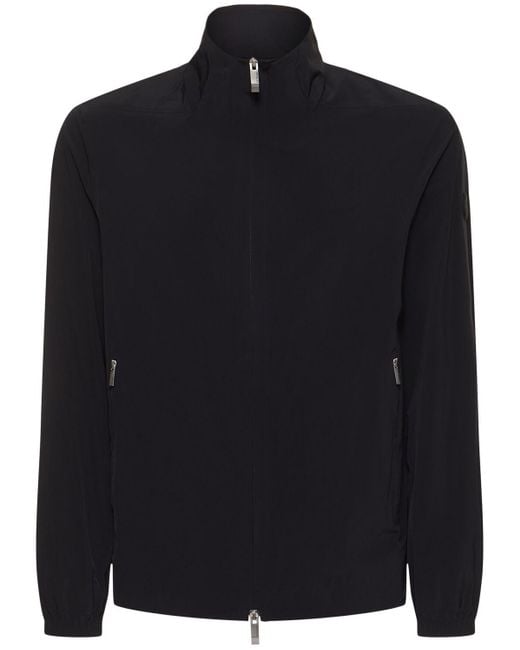 メンズ Moncler Frene ナイロンウィンドブレーカー ジャケット Blue