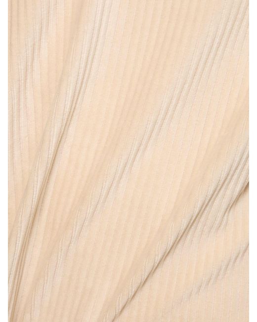 Giorgio Brato Natural Cotton Velvet Polo for men