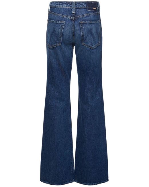 Mother Blue The Bookie Heel High Rise Jeans