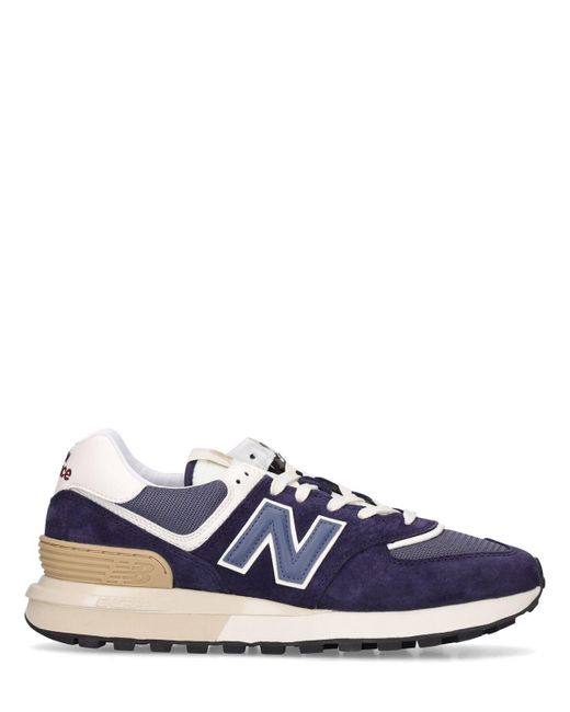New Balance 574 Sneakers in Blue for Men | Lyst UK