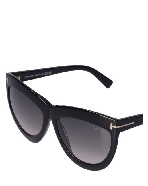 Tom Ford Black Doris Acetate Sunglasses