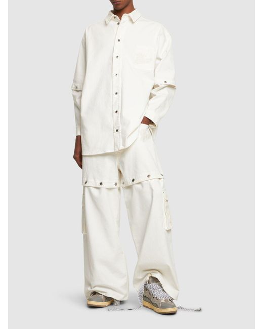 Jeans de denim de algodón Off-White c/o Virgil Abloh de hombre de color Natural