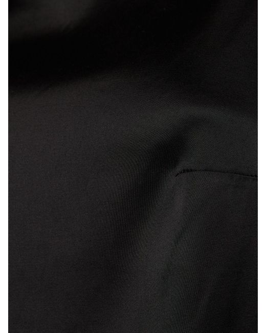 Jacquemus La Robe Spoglio サテンドレス ブラック | Lyst