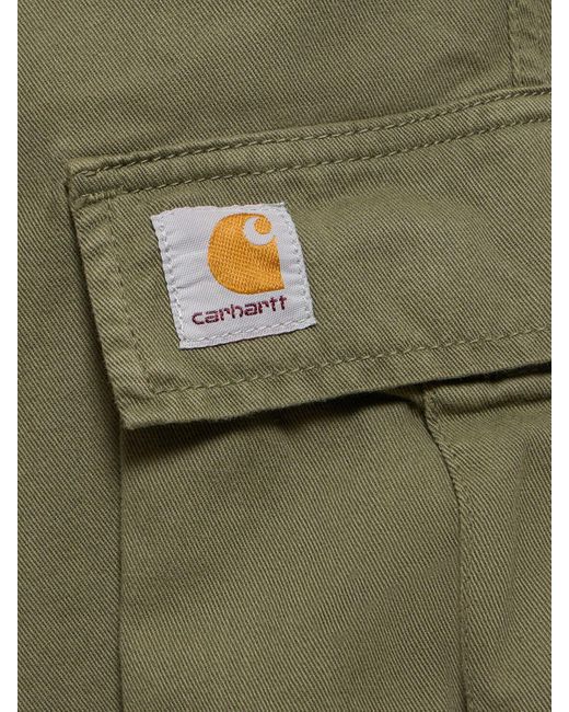 Carhartt Green Regular Cargo Shorts for men