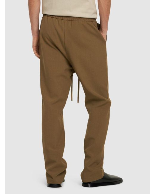 Fear Of God Natural Forum Relaxed Wool Sweatpants for men