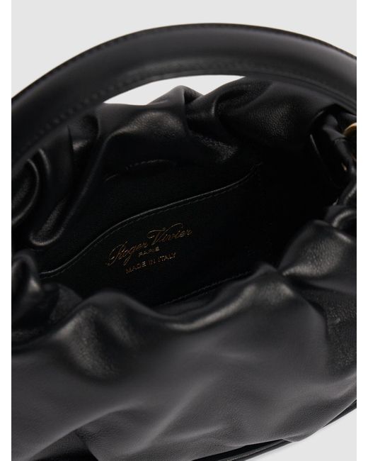 Roger Vivier Black Mini Hobotasche "viv Choc Royale"