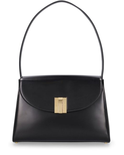 Bally Black Small Ollam Leather Shoulder Bag