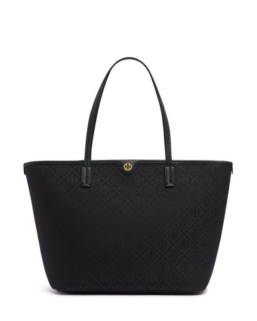 Tory Burch T Monogram ジップトートバッグ Blue