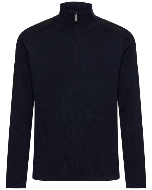 メンズ Canada Goose Stormont ジップセーター ブルー | Lyst