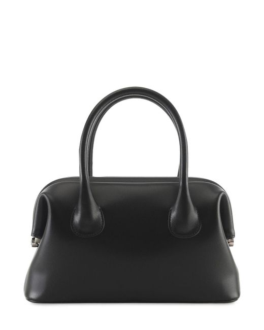 OSOI Boat Brot Leather Top Handle Bag in Black Lyst