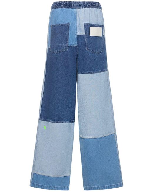 Adidas Originals Blue Ksenia Patchwork Jeans