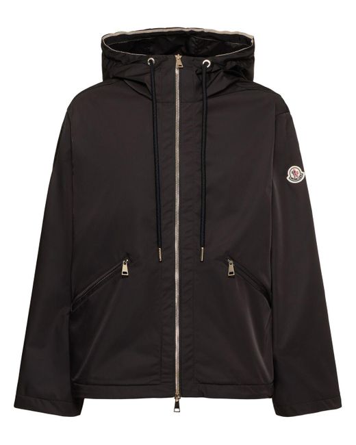 Moncler Cassiopea フーデッドテックジャケット Black