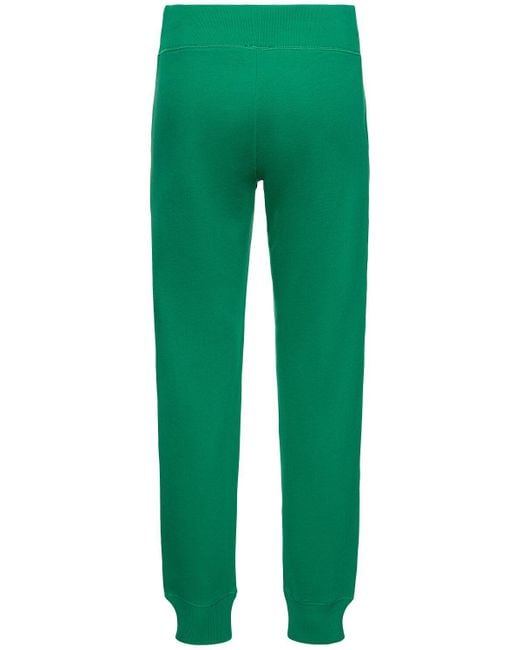 Polo Ralph Lauren Green Mari Cotton Blend Sweatpants