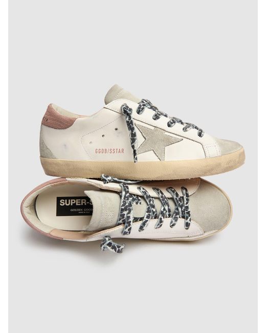 Golden Goose Deluxe Brand Super-star レザースニーカー 20mm White