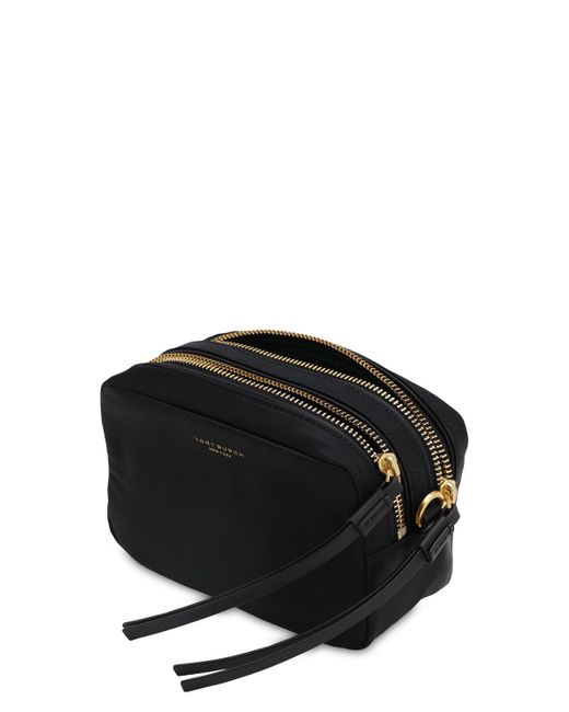 Tory Burch Perry Mini Nylon Crossbody Bag in Black