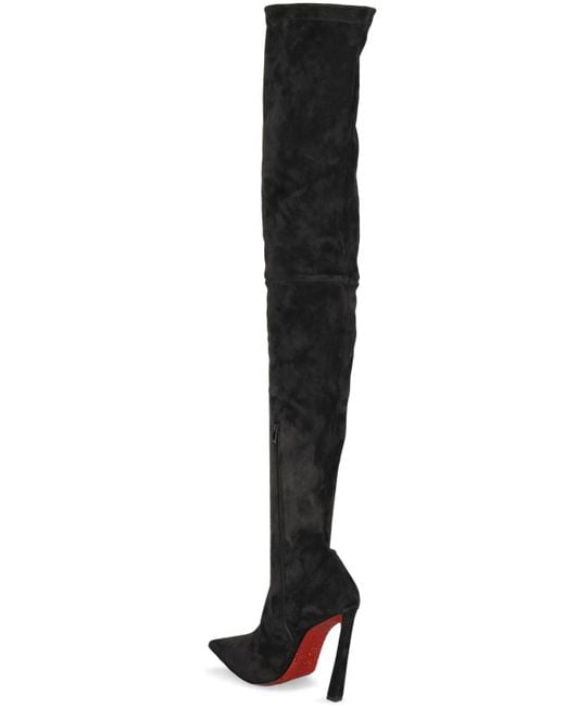 Christian Louboutin Black Lvr Exclusive 100Mm Condora Boots