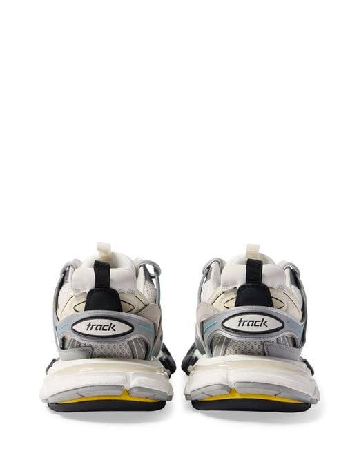 Sneakers en simili-cuir track 60 mm Balenciaga en coloris White